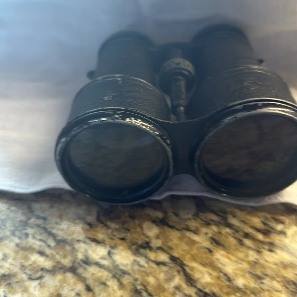 Vintage Super Dreadnough Binoculars used in WWII made in France